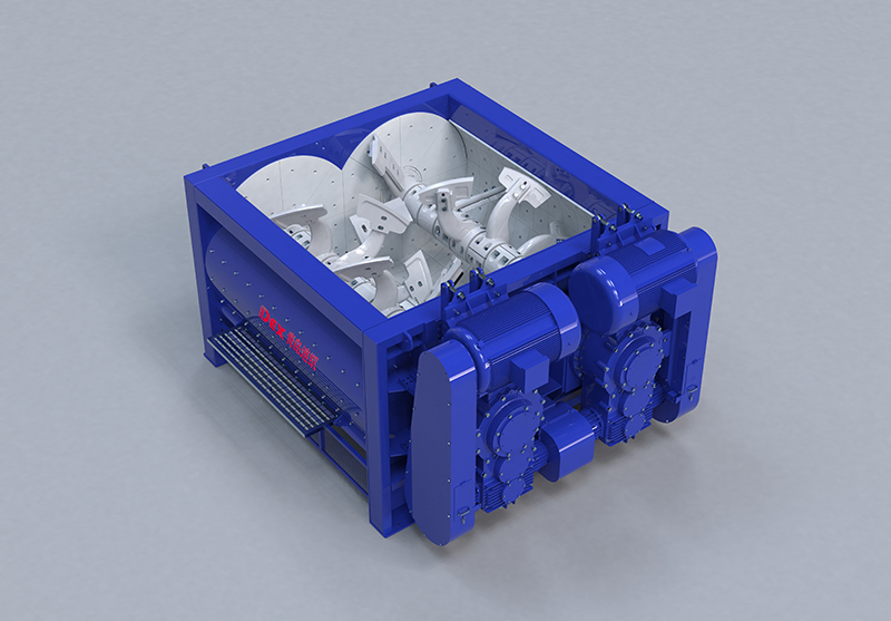 青岛迪凯研学院：双卧轴搅拌机筒体截面形状设计与流动空间优化技术